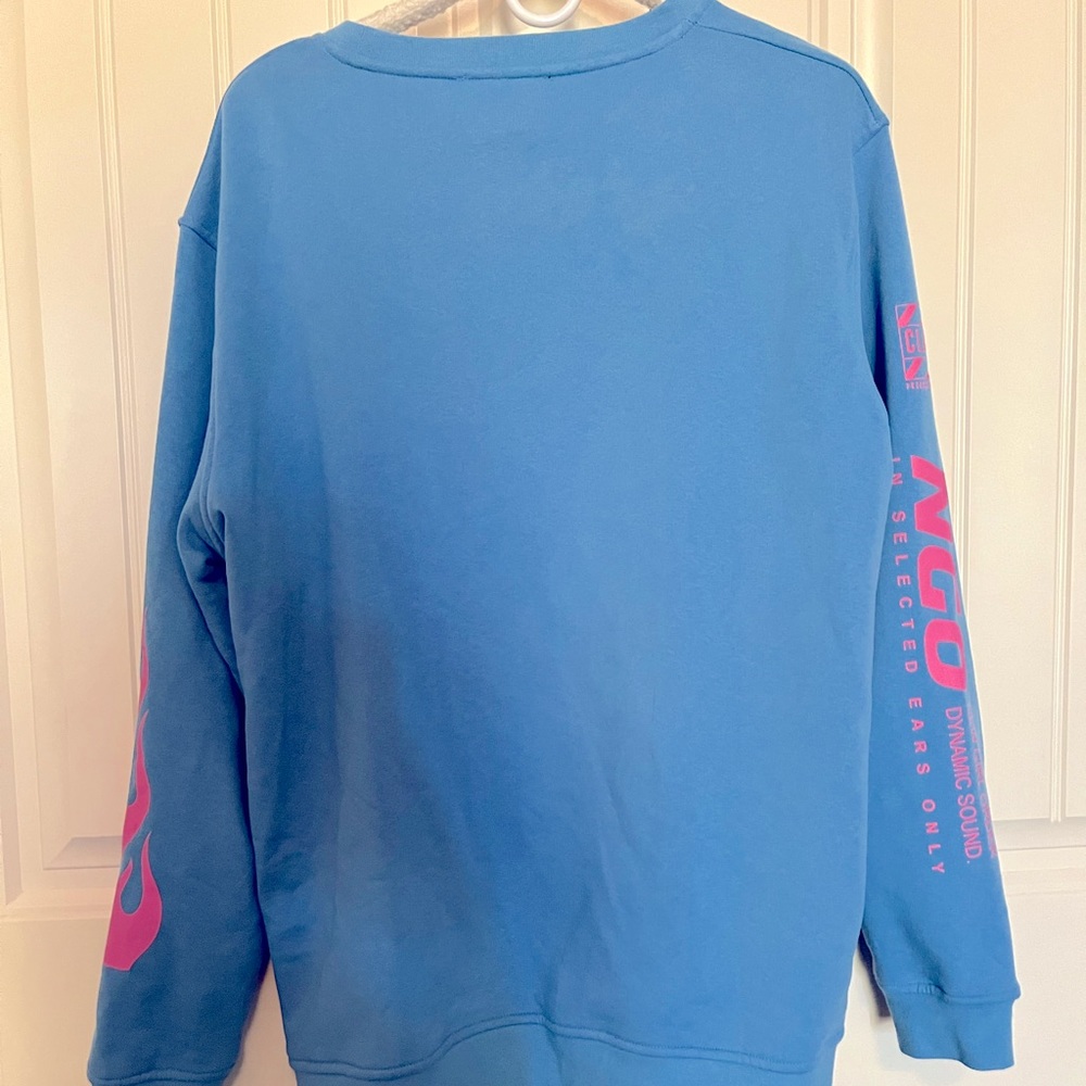 Blue oversized pullover - Picture 3 of 3